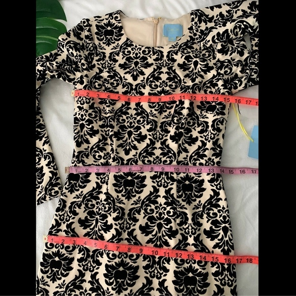 NWT $128 CeCe by Cynthia Steffe Heirloom Long Sleeve‎ Sheath Dress [SZ 4 ] - Picture 8 of 8